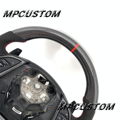 Mpcustom for Chevrolet Camaro 2016-2021 carbon fiber steering wheel gloss