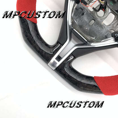 Mpcustom for Maserati Ghibli 2014-2019 carbon fiber steering wheel led
