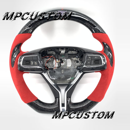 Mpcustom for Maserati Ghibli 2014-2019 carbon fiber steering wheel led