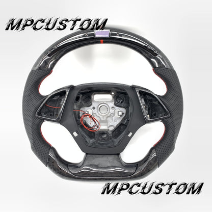 Mpcustom for Chevrolet Camaro 2016-2021 carbon fiber steering wheel led