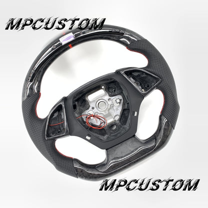 Mpcustom for Chevrolet Camaro 2016-2021 carbon fiber steering wheel round top