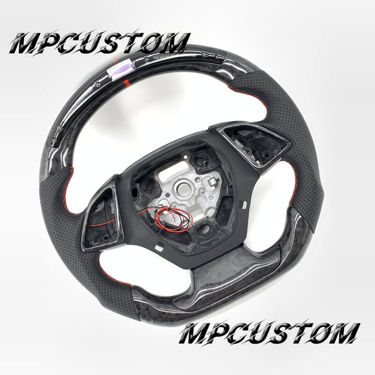 Mpcustom for Chevrolet Camaro 2016-2021 carbon fiber steering wheel round top