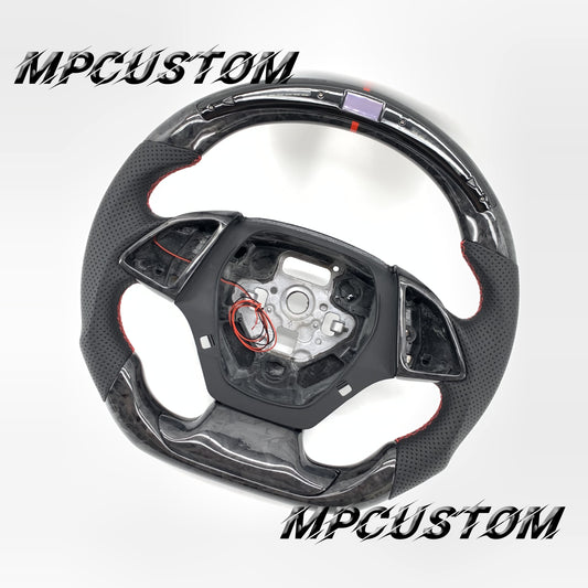 Mpcustom for Chevrolet Camaro 2016-2021 carbon fiber steering wheel perforated leather
