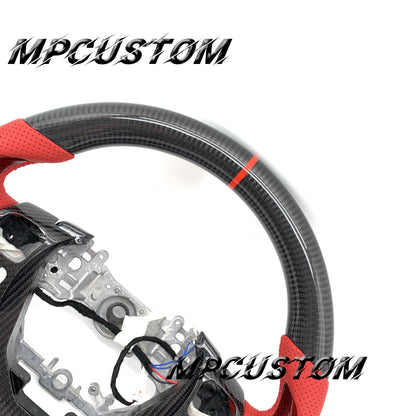 Mpcustom for Lexus IS RCF 2014+ carbon fiber steering wheel gloss