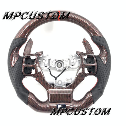 Mpcustom for Lexus IS RCF 2014+ carbon fiber steering wheel round top
