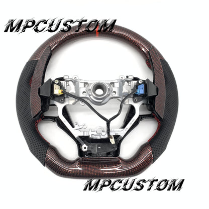 Mpcustom for Lexus IS RCF 2014+ carbon fiber steering wheel round top