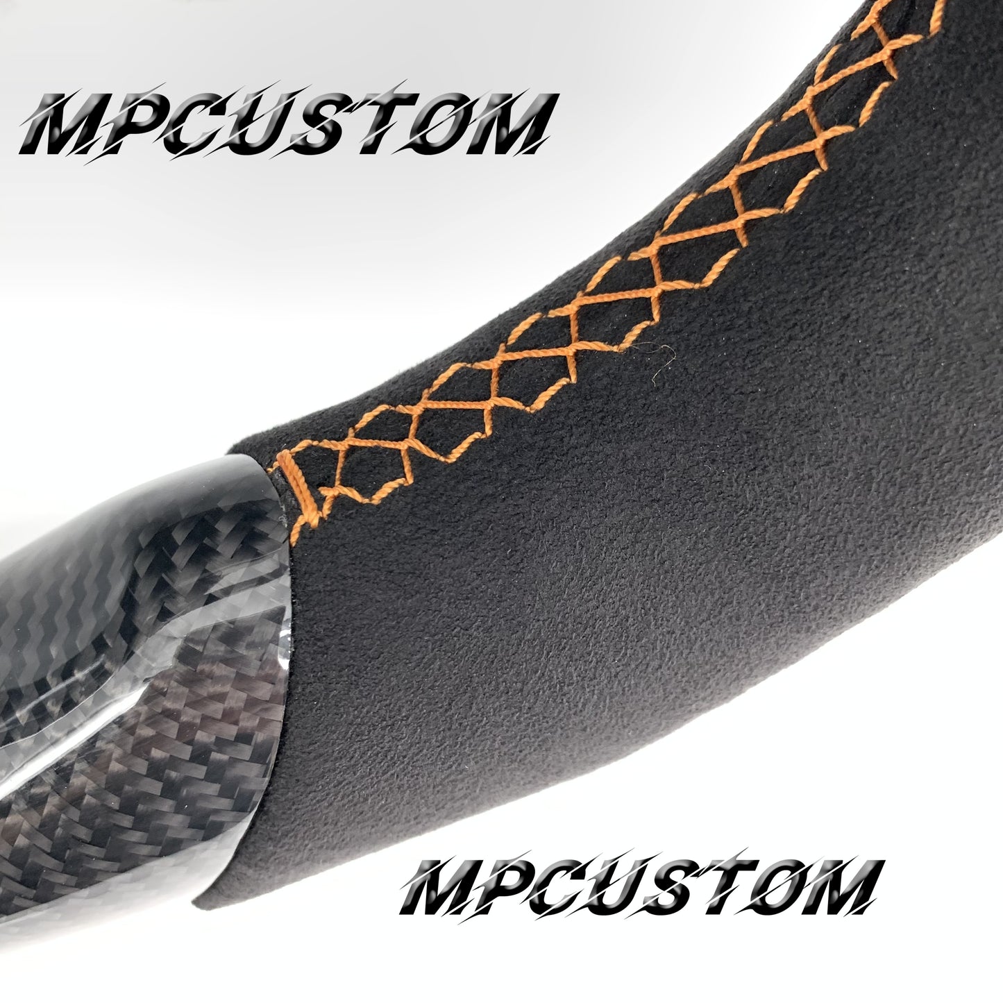 Mpcustom for Maserati Ghibli 2014-2019 carbon fiber steering wheel gloss