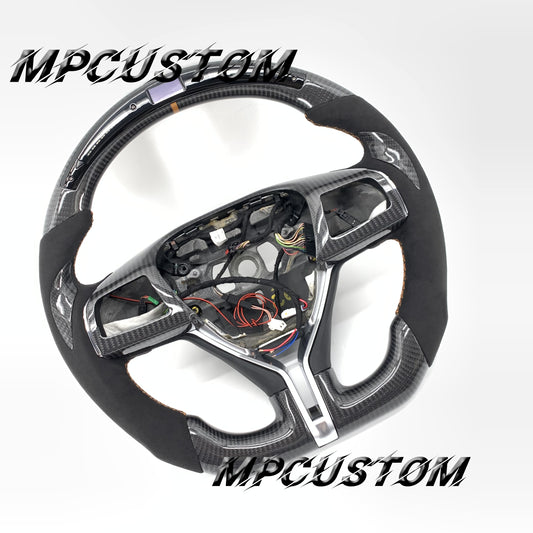 Mpcustom for Maserati Ghibli 2014-2019 carbon fiber steering wheel gloss