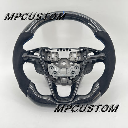 Mpcustom for Ford Mondeo MK5 2013-2020 carbon fiber steering wheel round top