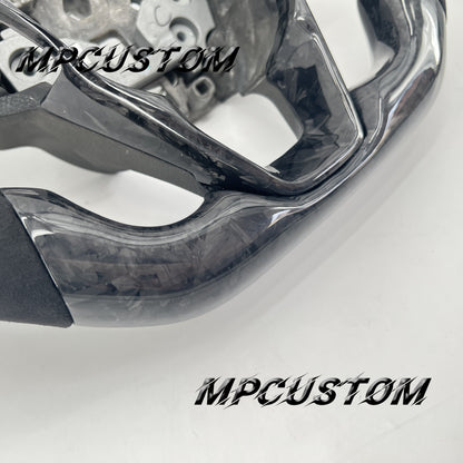 Mpcustom for Ford Mondeo MK5 2013-2020 carbon fiber steering wheel round top