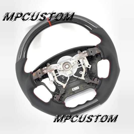 Mpcustom for Toyota Tundra 2007-2013 carbon fiber steering wheel gloss and smooth