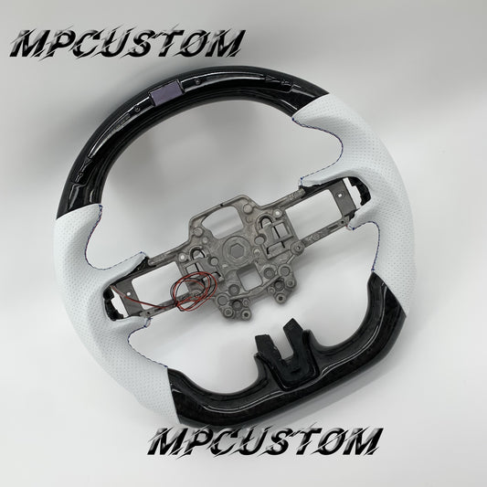 Mpcustom for Ford Mustang 2018-2022 carbon fiber steering wheel led