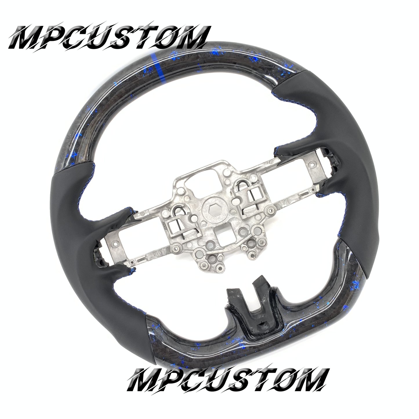 Mpcustom for Ford Mustang 2018-2022 carbon fiber steering wheel gloss