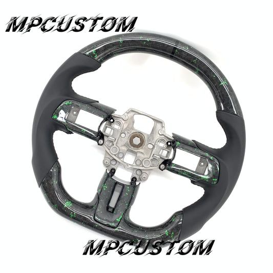 Mpcustom for Ford Mustang 2015-2017 carbon fiber steering wheel smooth