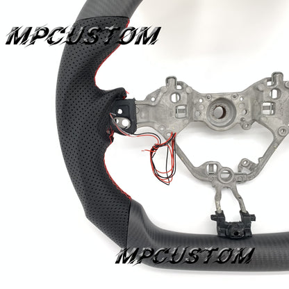 Mpcustom for Toyota 86 BRZ FRS 2017-2019 carbon fiber steering wheel led