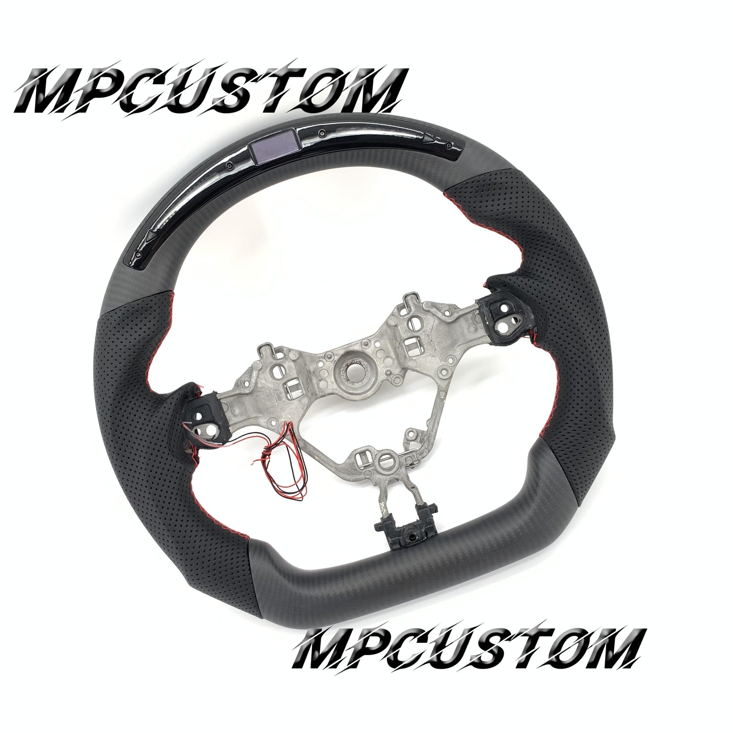 Mpcustom for Toyota 86 BRZ FRS 2017-2019 carbon fiber steering wheel led