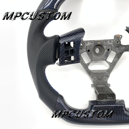Mpcustom for Nissan 350z 2002-2009 carbon fiber steering wheel round top