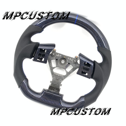 Mpcustom for Nissan 350z 2002-2009 carbon fiber steering wheel round top