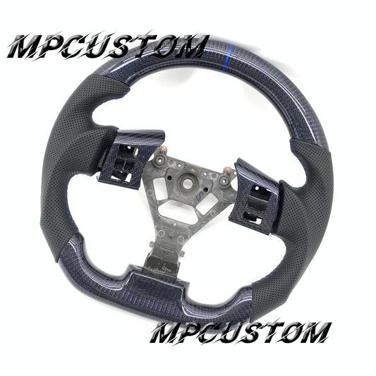 Mpcustom for Nissan 350z 2002-2009 carbon fiber steering wheel round top
