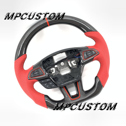 Mpcustom for Ford Focus MK3 ST RS carbon fiber steering wheel