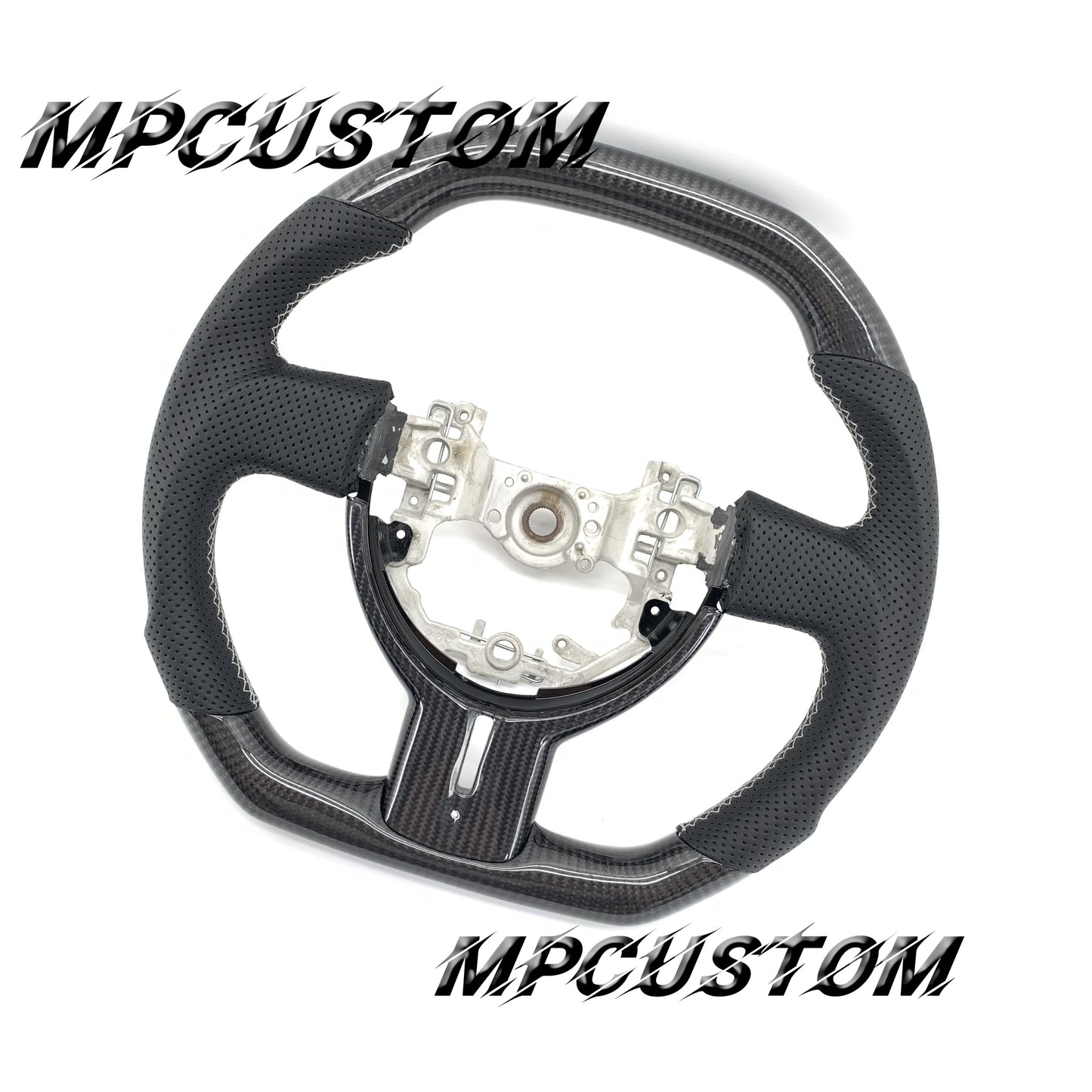 Mpcustom for Toyota 86 BRZ FRS 2013-2016 carbon fiber steering wheel flat bottom