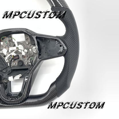 Mpcustom for Volkswagen MK8 carbon fiber steering wheel gloss