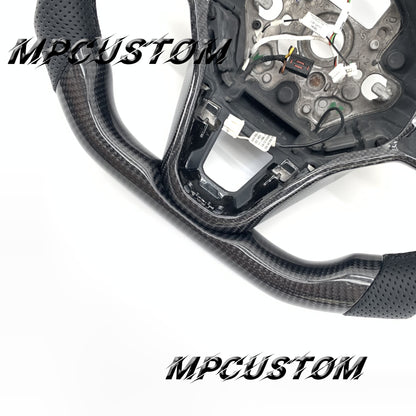 Mpcustom for Volkswagen MK8 carbon fiber steering wheel gloss