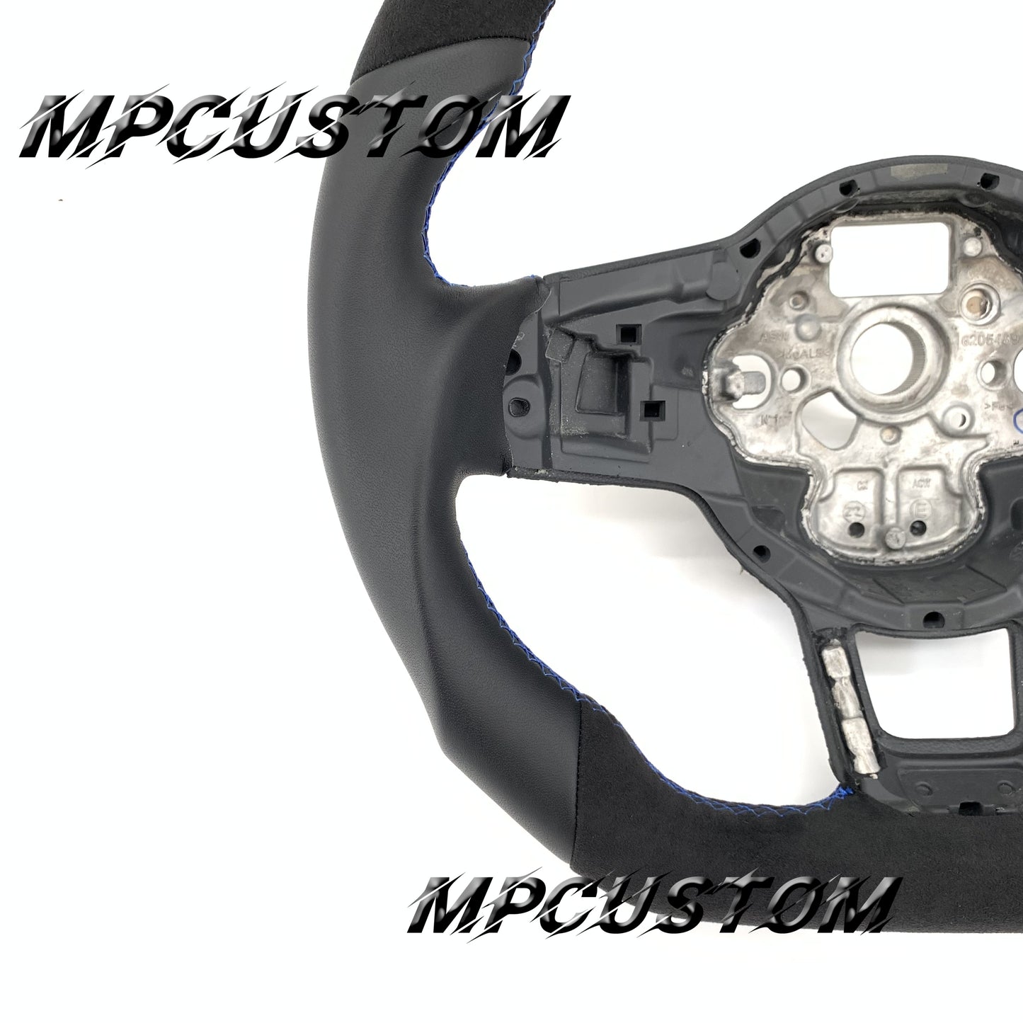 Mpcustom for Volkswagen MK7 2015-2019 carbon fiber steering wheel flat top and smooth