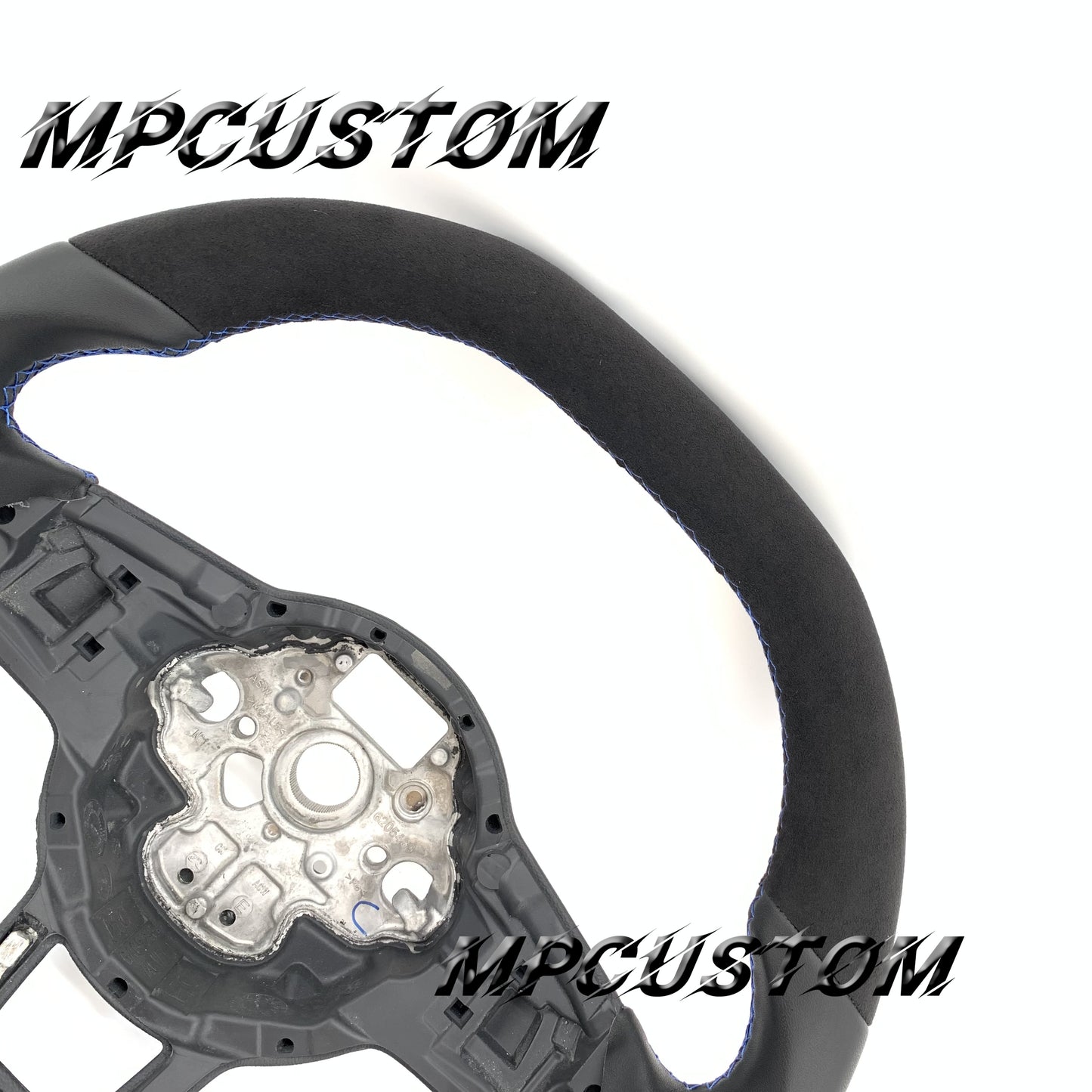 Mpcustom for Volkswagen MK7 2015-2019 carbon fiber steering wheel flat top and smooth
