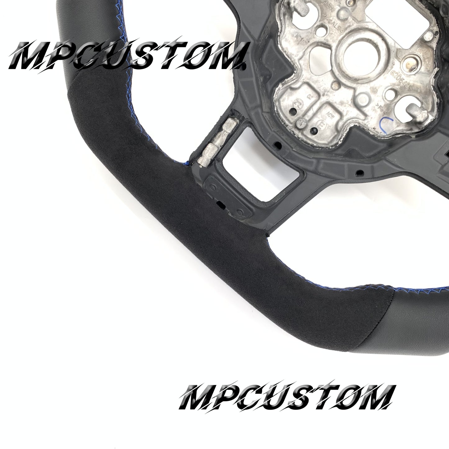 Mpcustom for Volkswagen MK7 2015-2019 carbon fiber steering wheel flat top and smooth