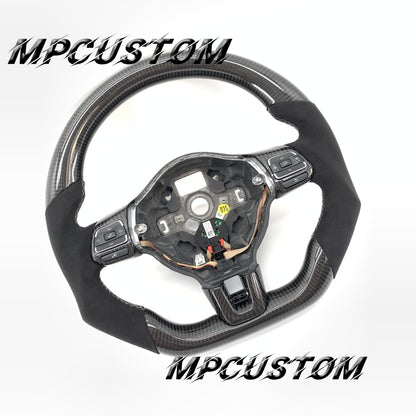 Mpcustom for Volkswagen MK6 R carbon fiber steering wheel