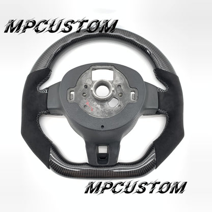 Mpcustom for Volkswagen MK6 R carbon fiber steering wheel gloss
