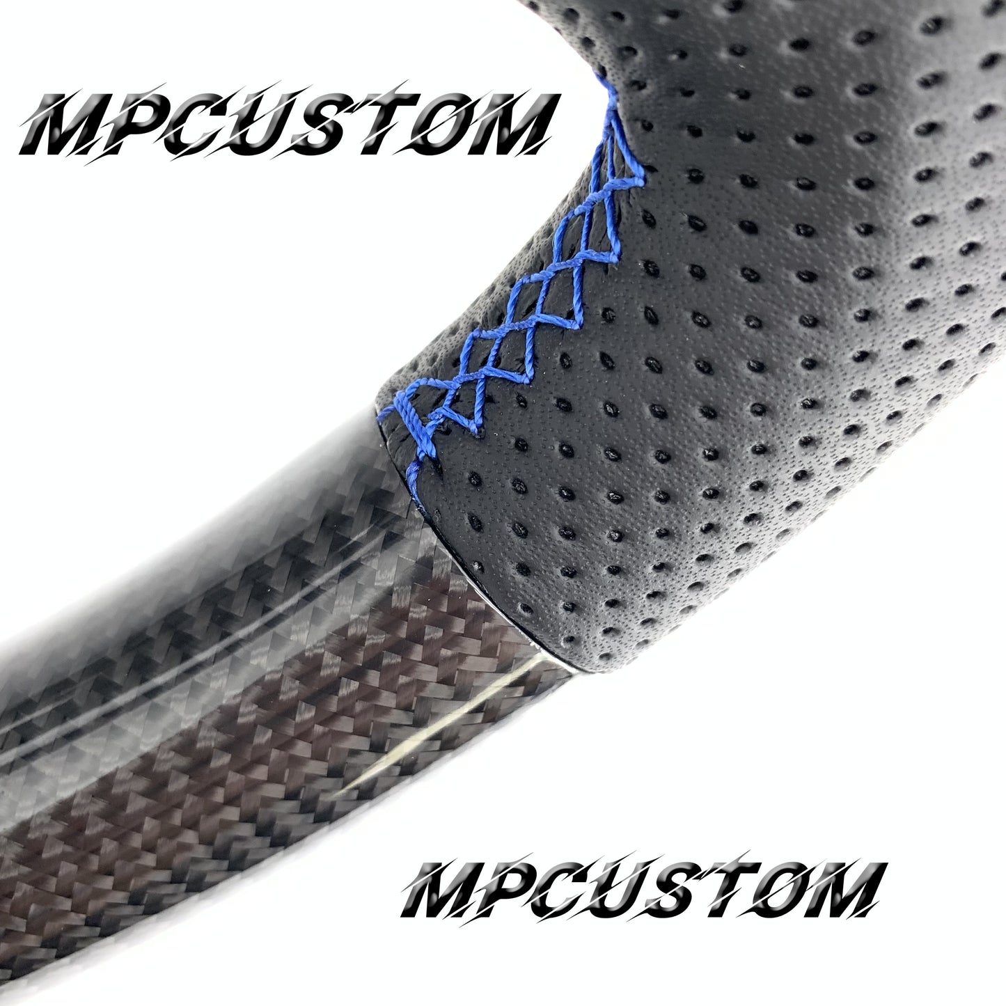 Mpcustom for Toyota Supra 1998 carbon fiber steering wheel round top