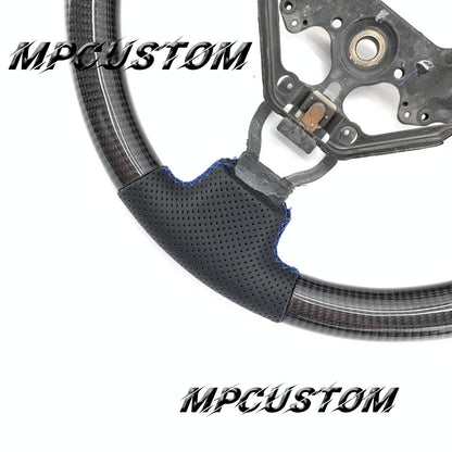 Mpcustom for Toyota Supra 1998 carbon fiber steering wheel round top