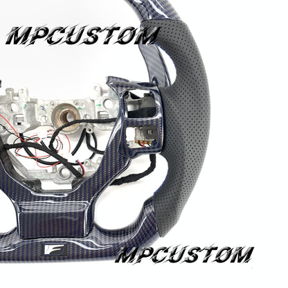 Mpcustom for Lexus IS RCF 2014+ carbon fiber steering wheel LED