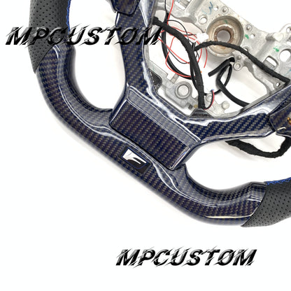 Mpcustom for Lexus IS RCF 2014+ carbon fiber steering wheel LED