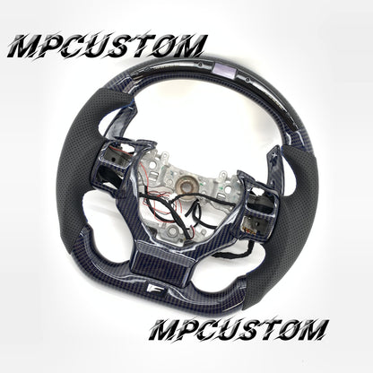 Mpcustom for Lexus IS RCF 2014+ carbon fiber steering wheel LED