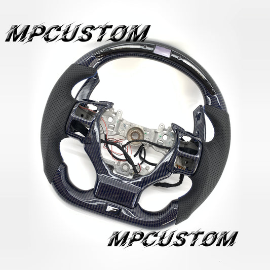Mpcustom for Lexus IS RCF 2014+ carbon fiber steering wheel LED