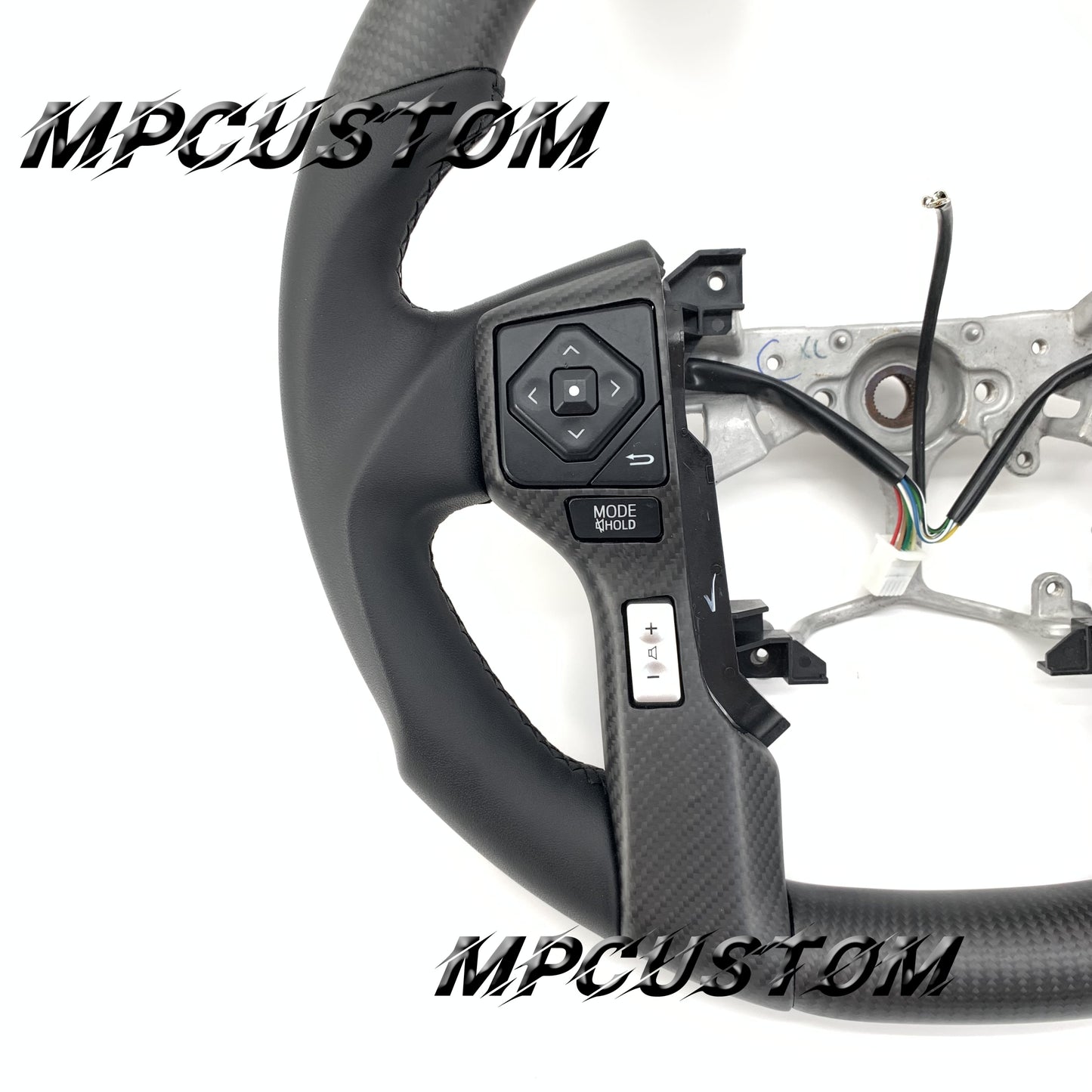 Mpcustom for Toyota Tundra 2014-2020 carbon fiber steering wheel matte and smooth