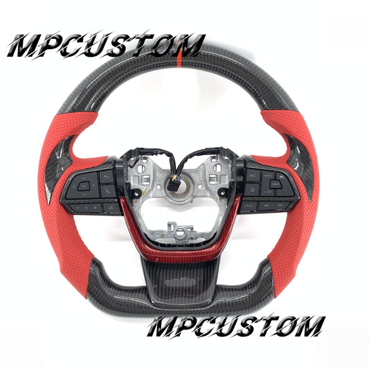 Mpcustom for Toyota Highlander 2022+ carbon fiber steering wheel gloss