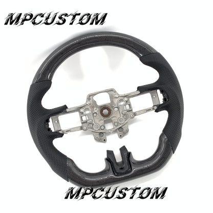 Mpcustom for Ford Mustang 2015-2017 carbon fiber steering wheel round top