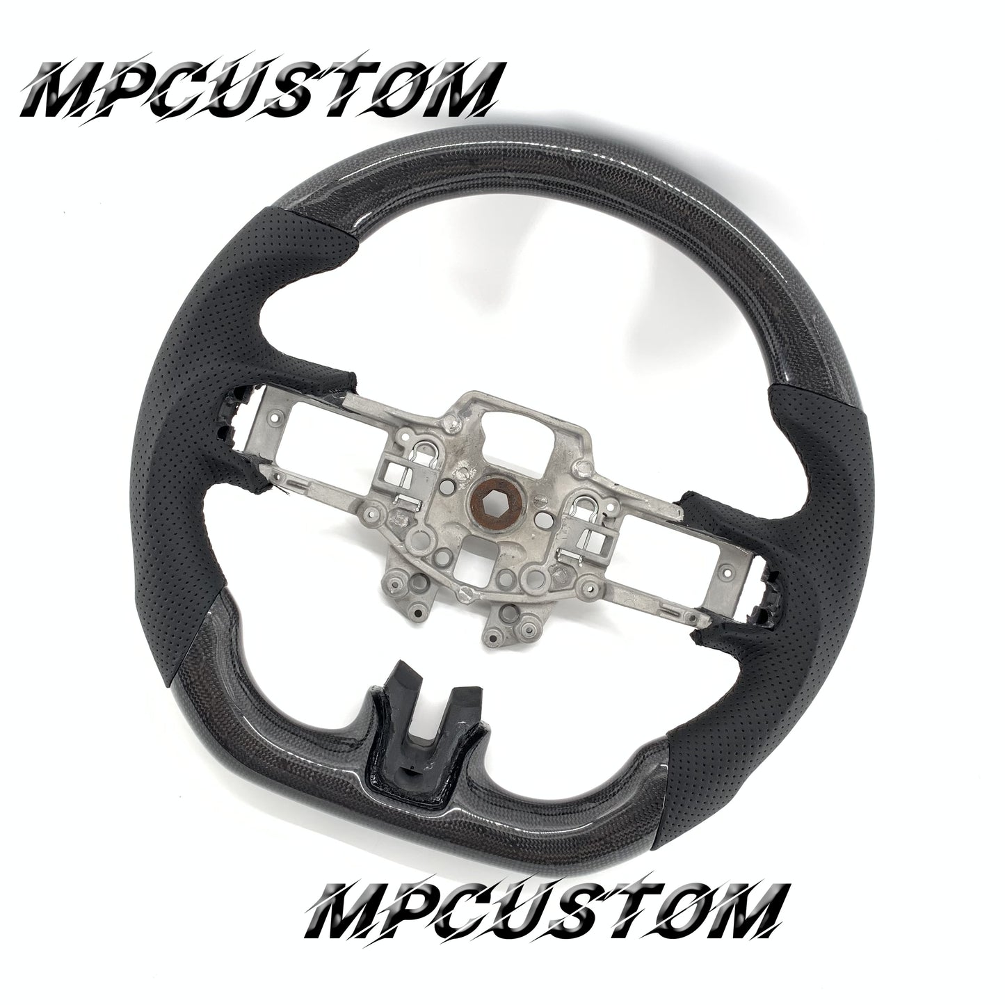 Mpcustom for Ford Mustang 2015-2017 carbon fiber steering wheel gloss