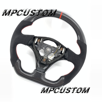 Mpcustom for Toyota celica 2000-2005 carbon fiber steering wheel red stripe line