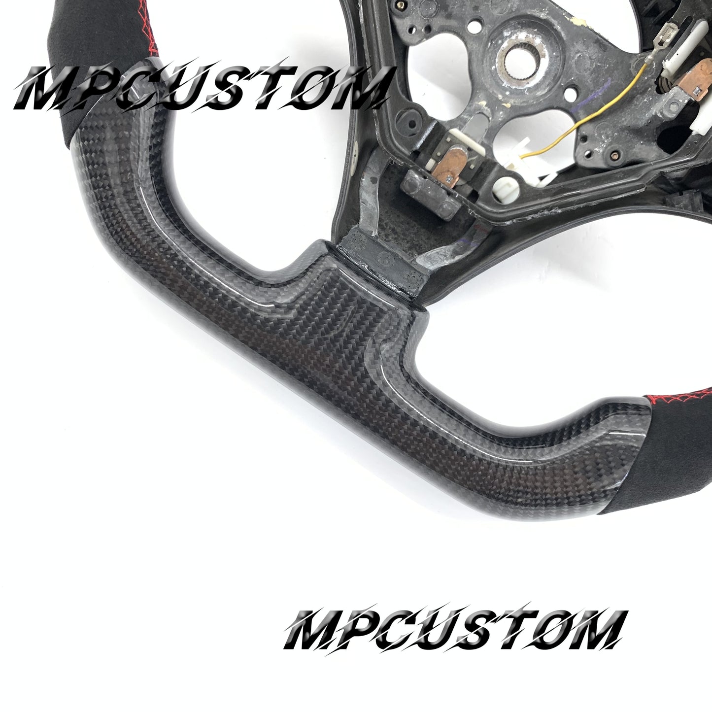 Mpcustom for Toyota celica 2000-2005 carbon fiber steering wheel round top