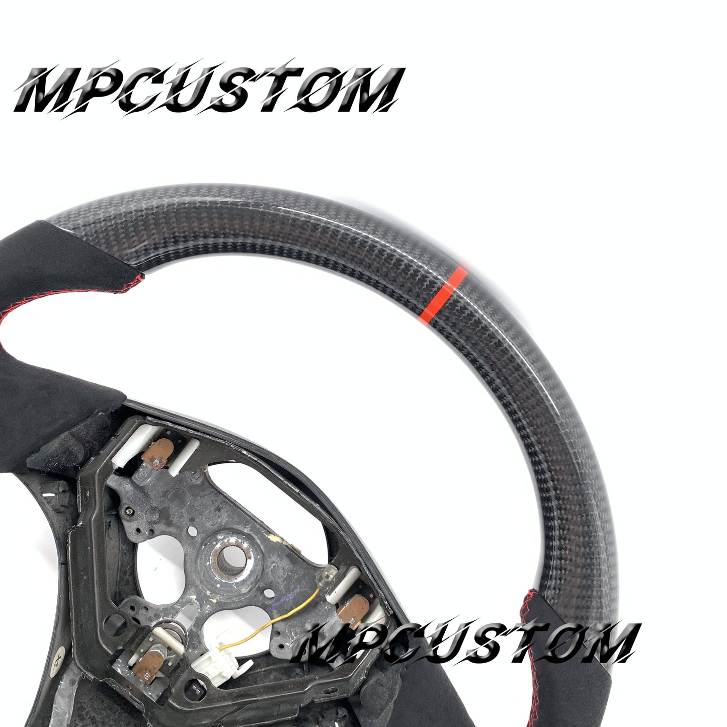 Mpcustom for Toyota celica 2000-2005 carbon fiber steering wheel round top