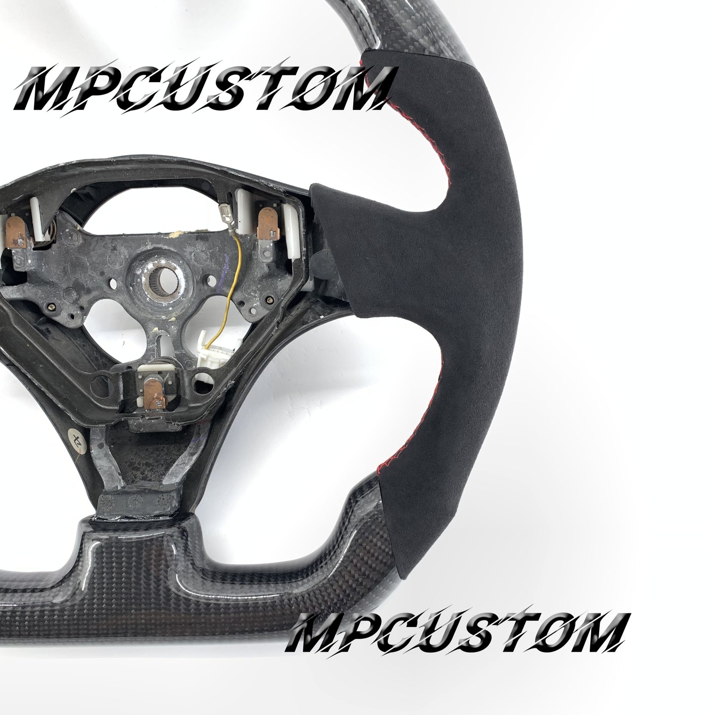 Mpcustom for Toyota celica 2000-2005 carbon fiber steering wheel round top