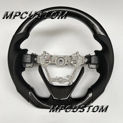 Mpcustom for Toyota Corolla 2013-2019 carbon fiber steering wheel gloss